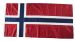 0.75yd 27x13.5in 68x34cm Norway Flag